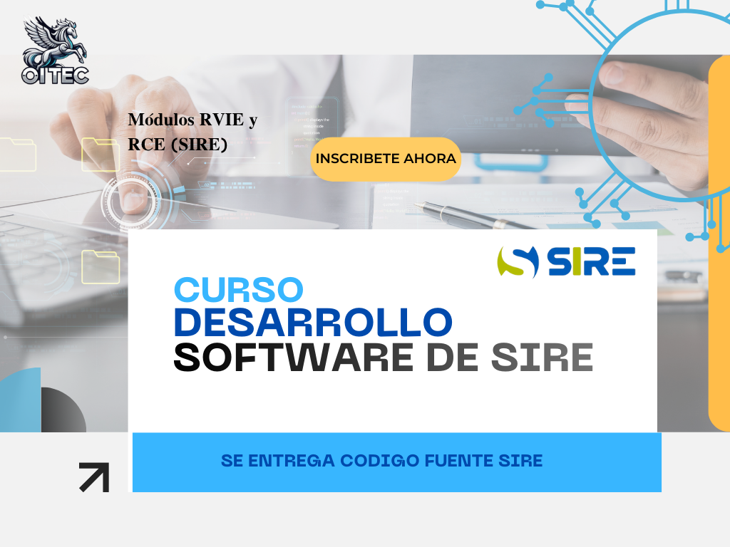 Curso de desarrollo de software de SIRE